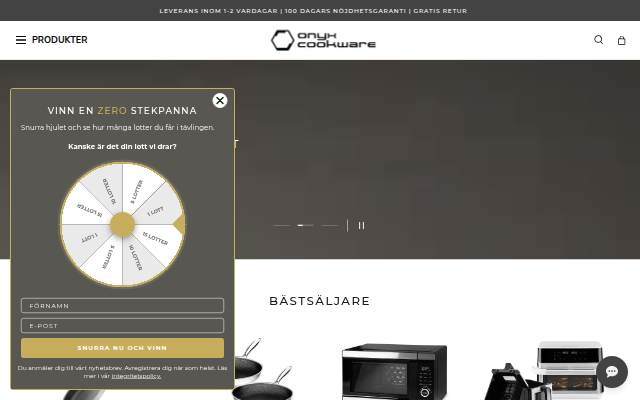 ONYXCOOKWARE SE storefront