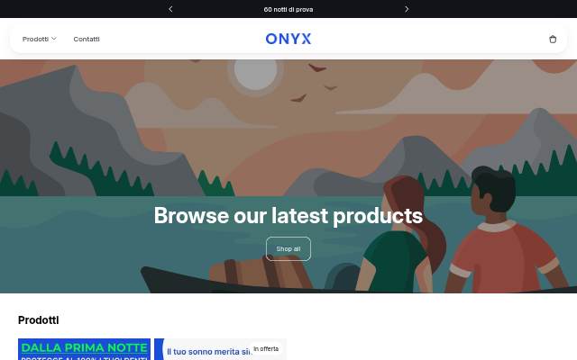 Montra da ONYX Bite Anti-Russamento ITA