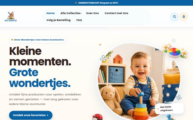 Onze Wondertjes storefront