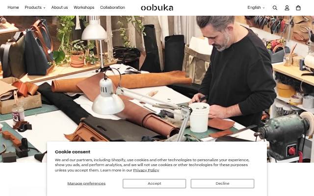 OOBUKA storefront
