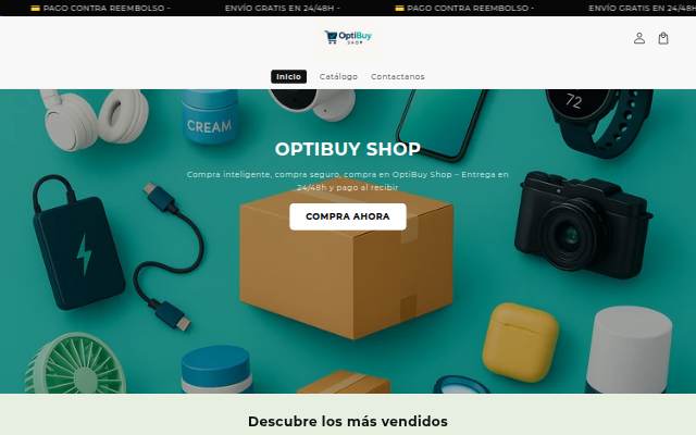 Optibuyshop storefront