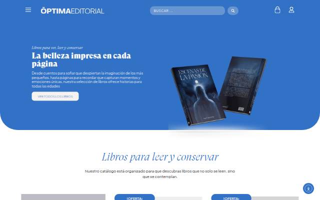 Editorial Óptimacultura storefront