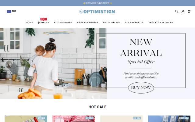OPTIMISTICN storefront