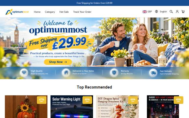 Optimummost storefront
