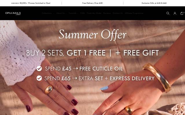 Opul Nails storefront