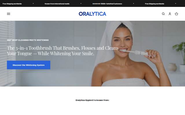 Oralytica storefront