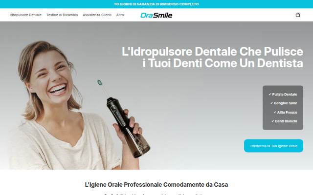 OraSmile storefront