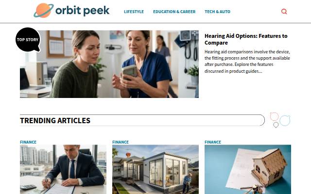orbitpeek.com storefront