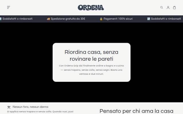 Ordena storefront