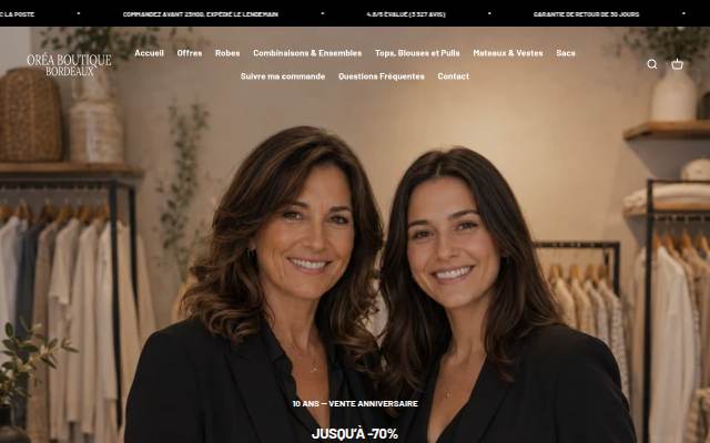 Orea Boutique Bordeaux storefront