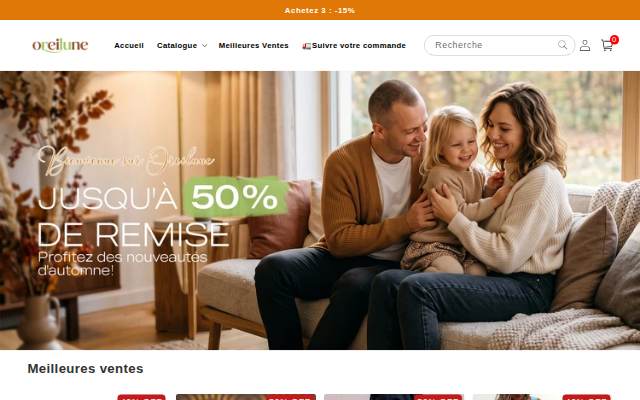 oreilune storefront