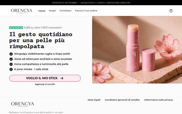 Orencya storefront