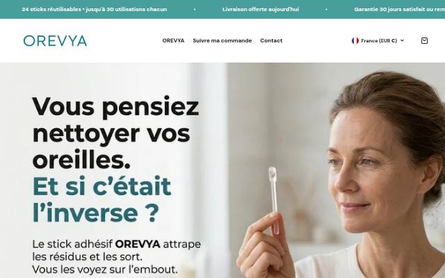 OREVYA storefront