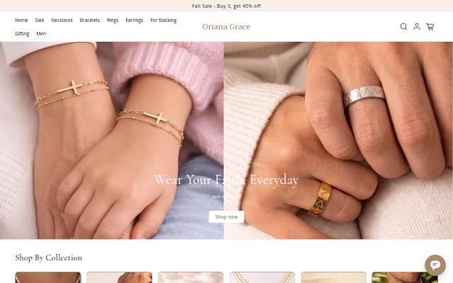Oriana Grace storefront