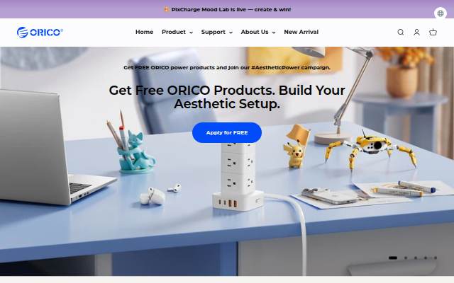 ORICO storefront