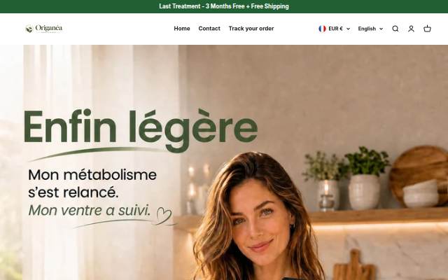 Origanéa storefront