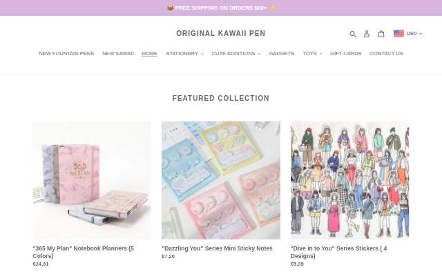Montra da Original Kawaii Pen