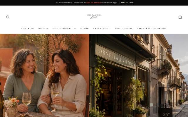 Ornella &amp; Vittoria — Biella storefront