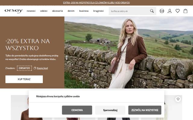 Orsay.pl storefront