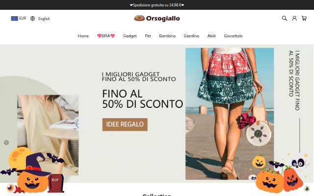 Orsogiallo storefront