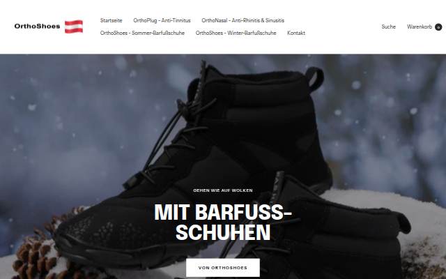 OrthoShoes storefront