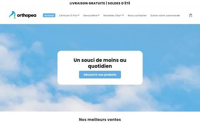 orthopea storefront