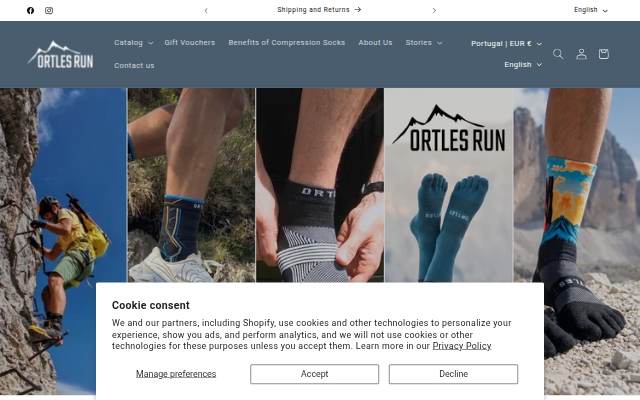 Ortles Run storefront
