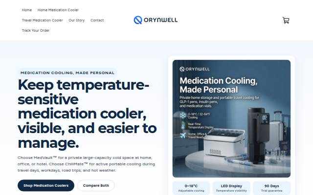 Orynwell storefront