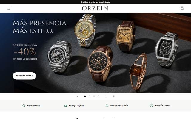 ORZEIN SPAIN storefront