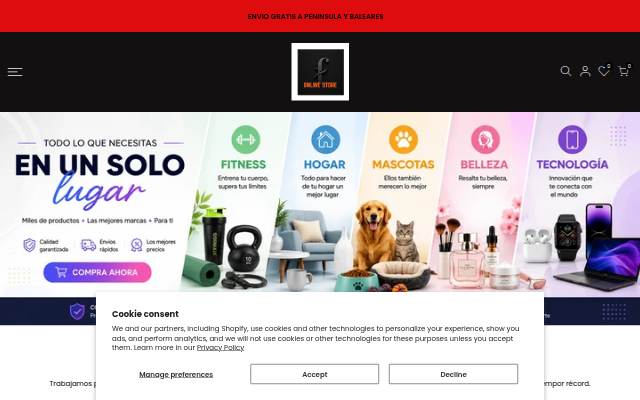 Fragancia.com storefront