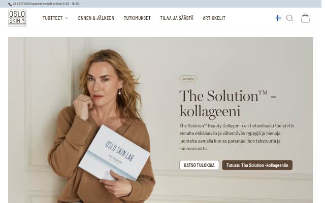 Montra da Oslo Skin Lab