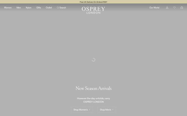 OSPREY LONDON storefront