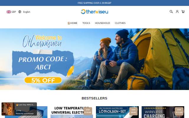 otherwiseu storefront