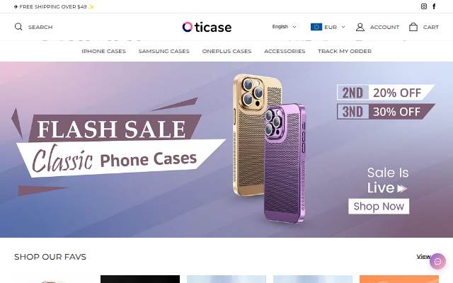 Oticase | Smartphone Cases &amp; Covers storefront