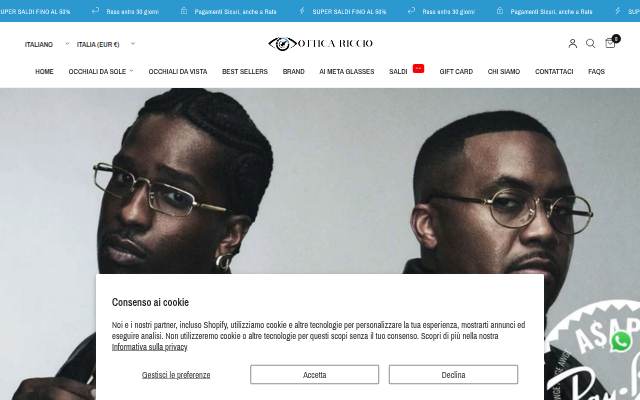 Ottica Riccio storefront