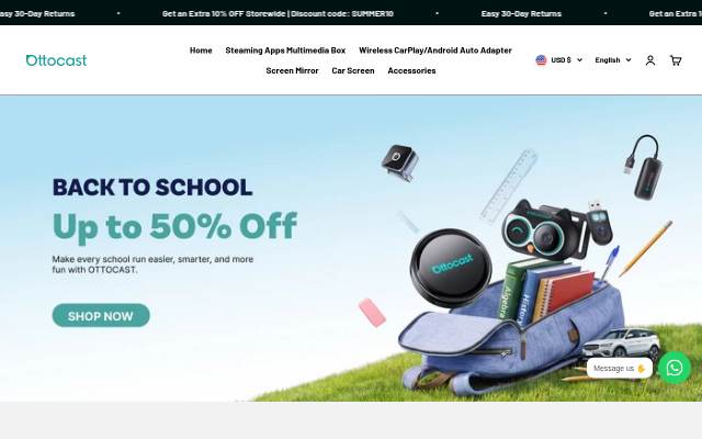 Ottocastbox storefront