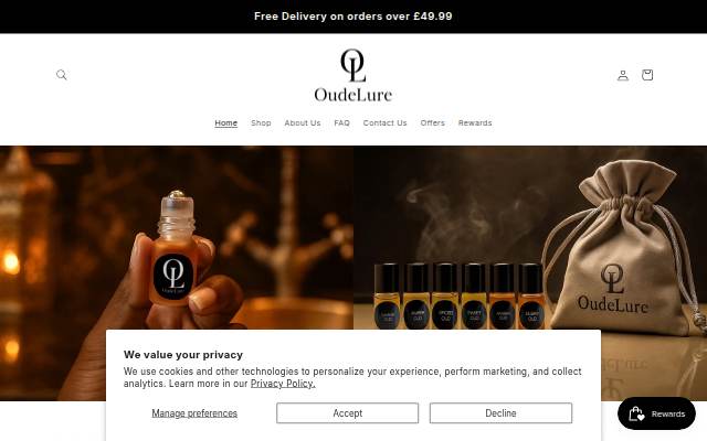 OudeLure storefront