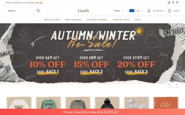 Ourtb storefront
