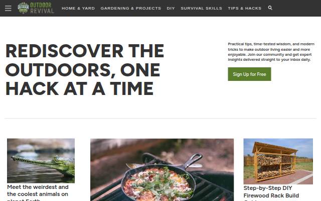 Montra da outdoorrevival