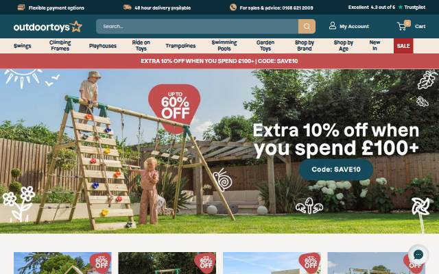 OutdoorToys storefront