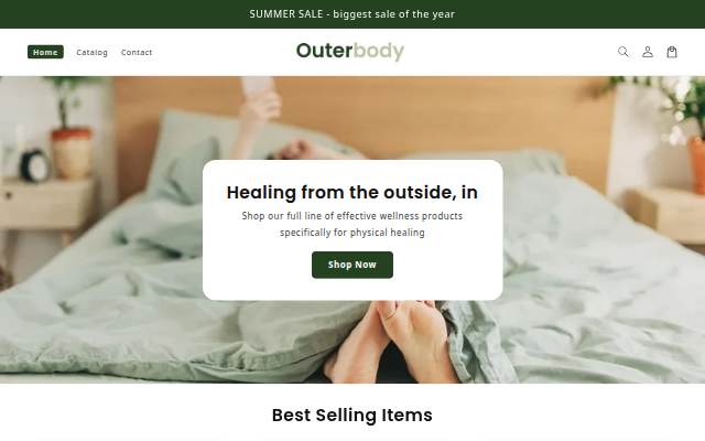 Outerbody storefront