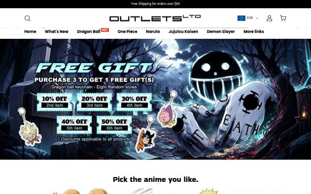 outletsltd.com storefront