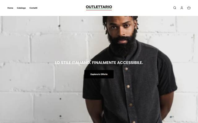 Outlet Milano storefront