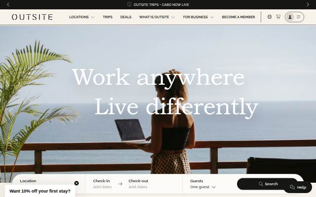 Coliving + Community for Remote Workers storefront