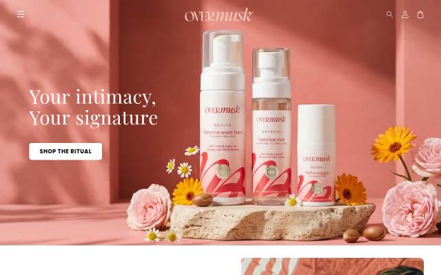 OVERMUSK storefront
