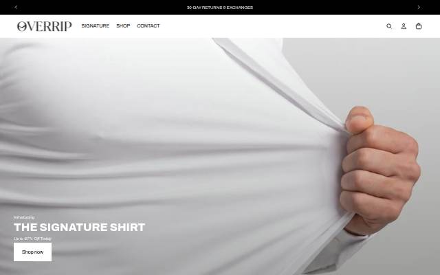OverRip storefront