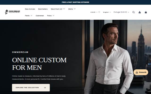 OWNDREAM storefront