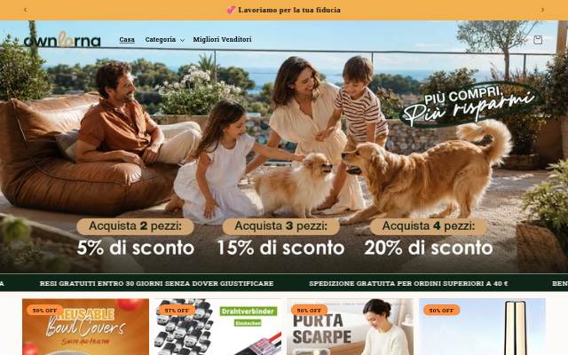 Startseite von ownlorna