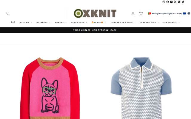 oxknit.com storefront