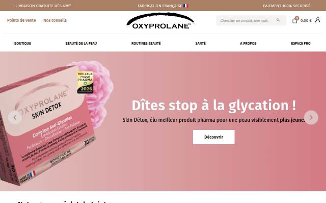 OXYPROLANE storefront
